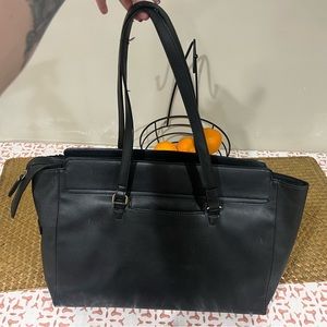 A new day lap top tote bag